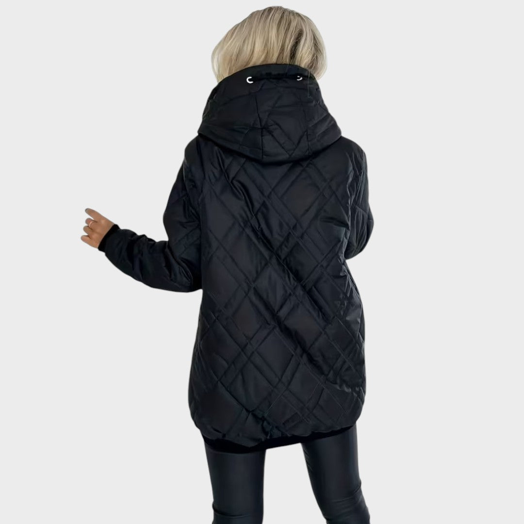 Belisent | Cozy High Collar Quilted Jacket