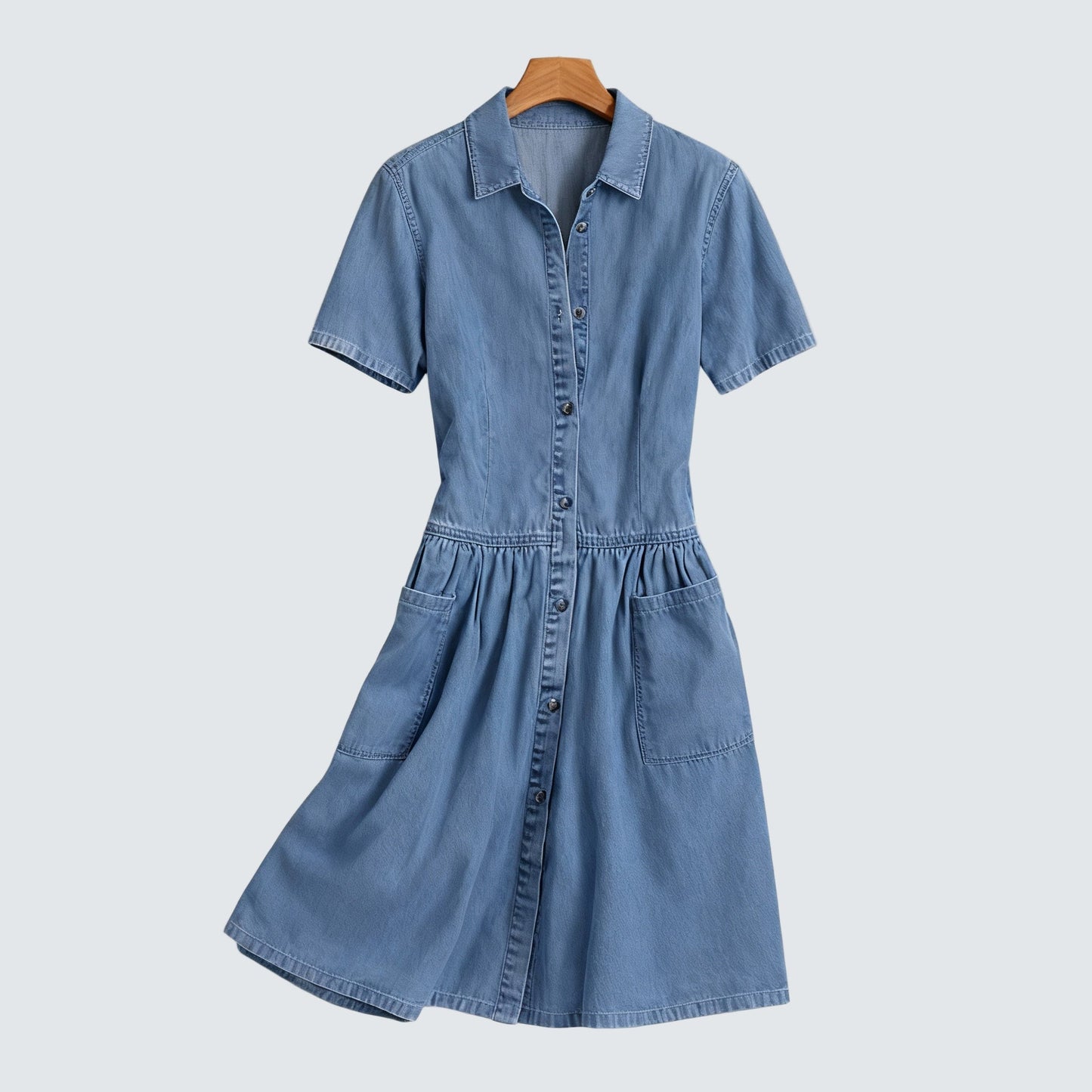 Valleria | Relaxed Fit Shirt Midi Dress