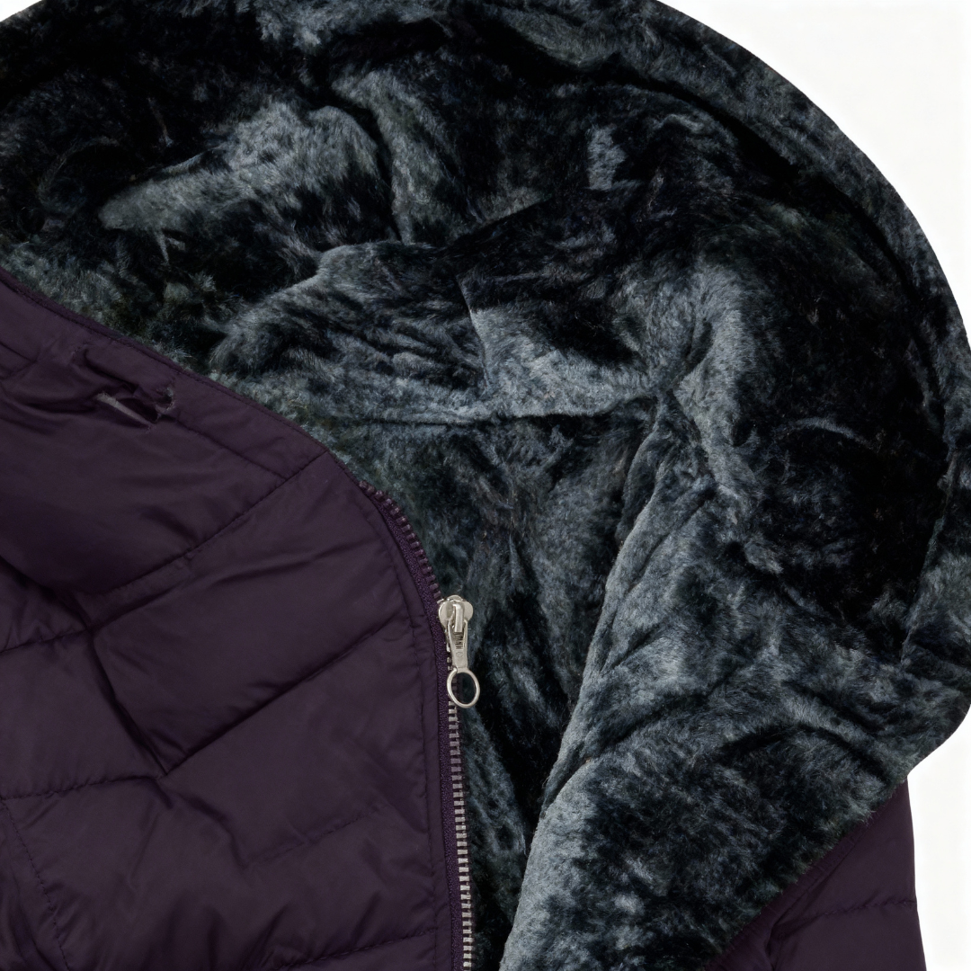 Keely | Plush Lined Hooded Puffer Coat