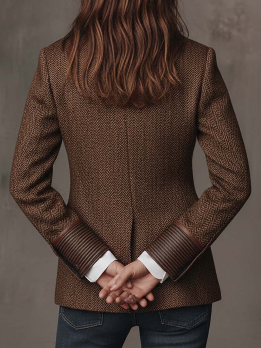 Jovara | Paisley Lapel Tailored Blazer