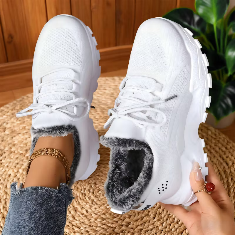 Bellina | Warm Fleece Lined Walking Sneakers