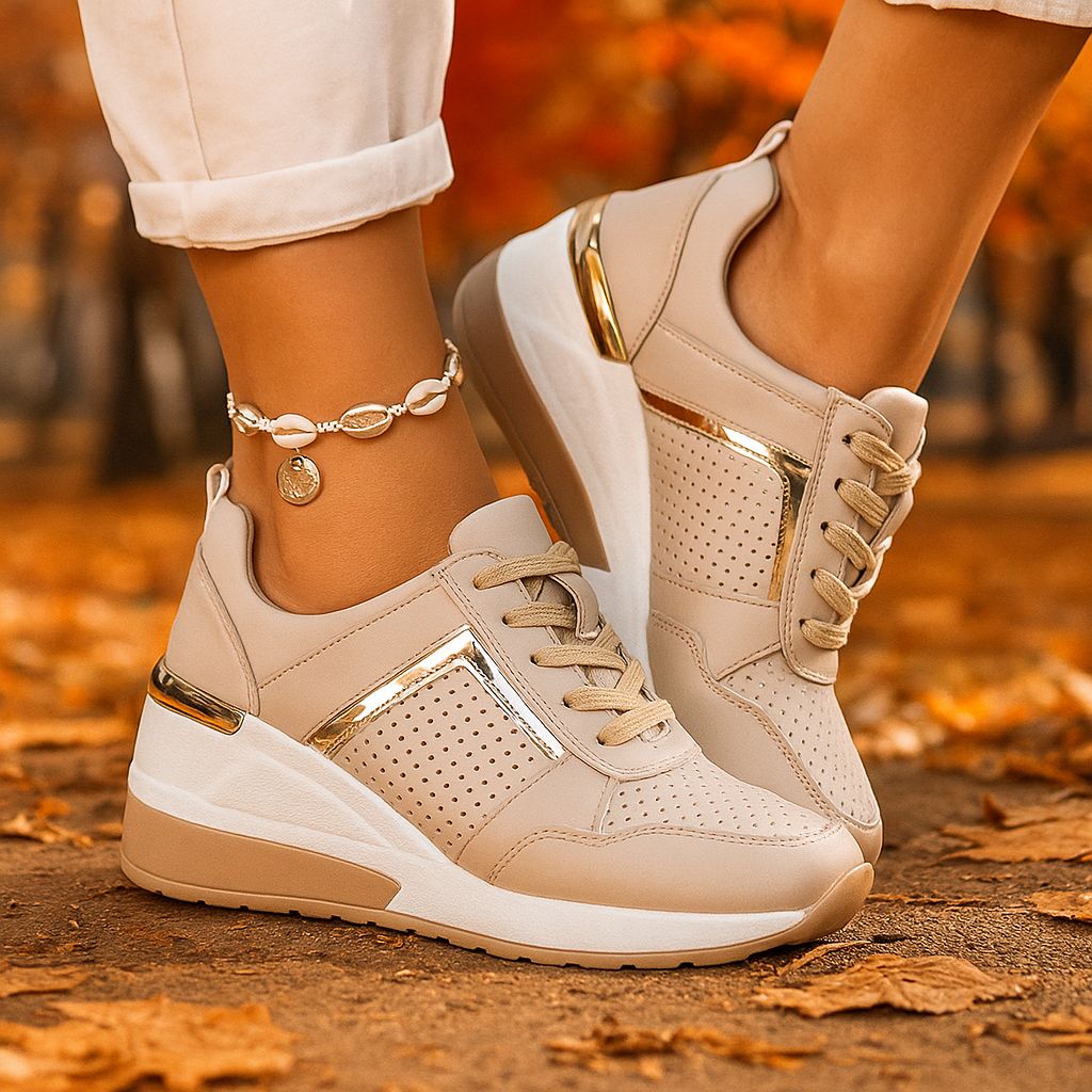 Jonquil | Elevated Everyday Lace-Up Sneakers