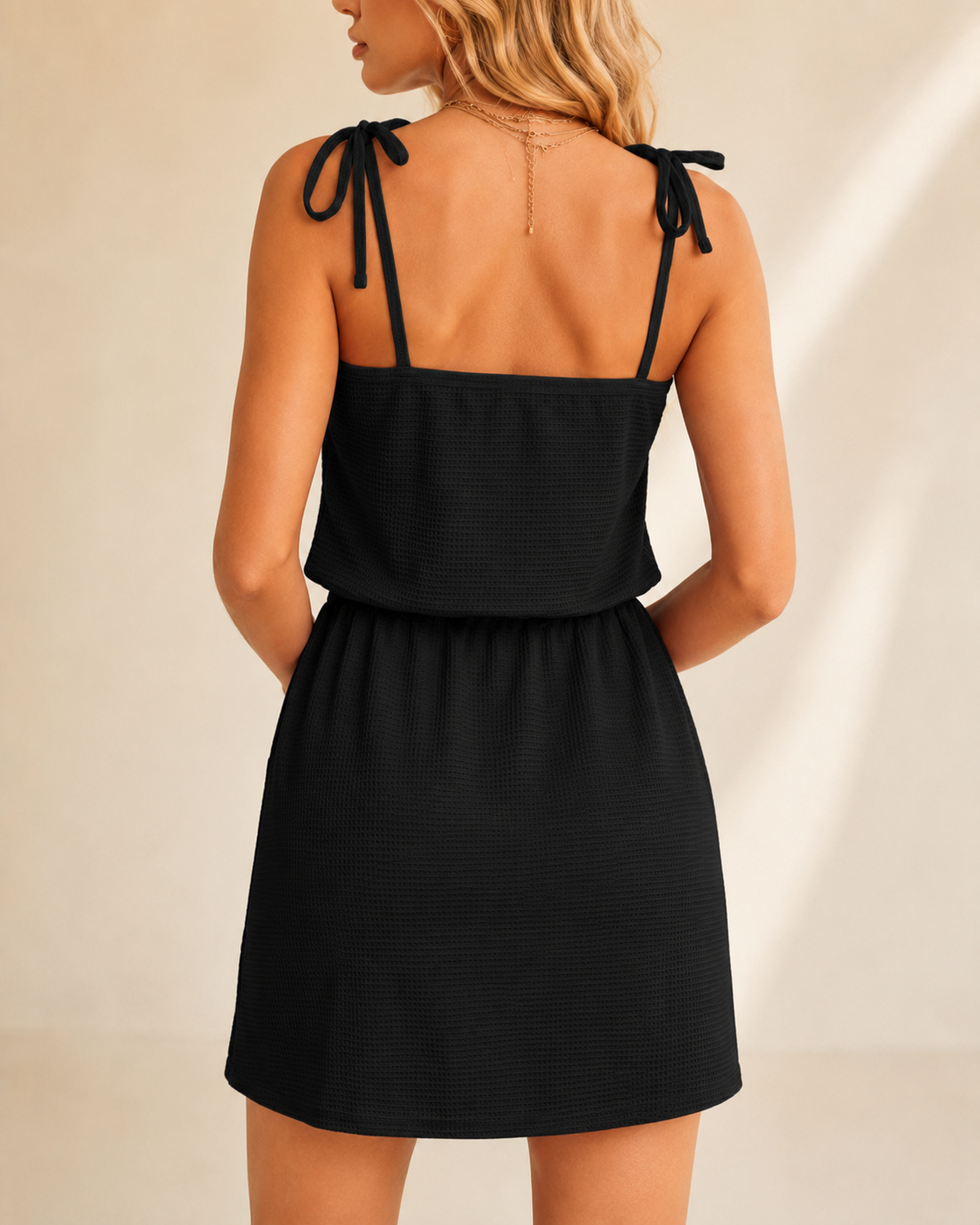 Kalina | Waffle Knit Casual Dress