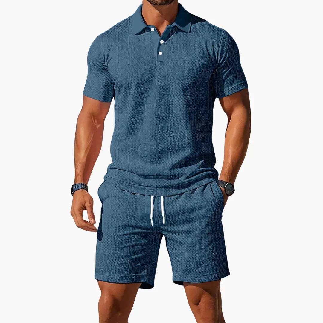 Beckett | Casual Polo Two Piece Set