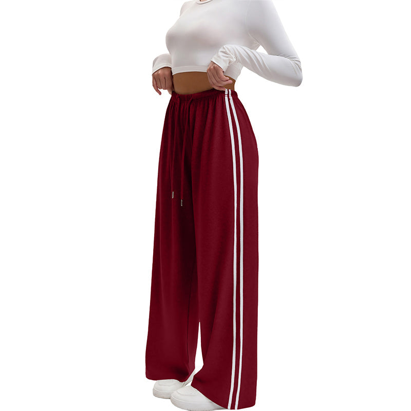 Varelline | Side Stripe Drawstring Pants