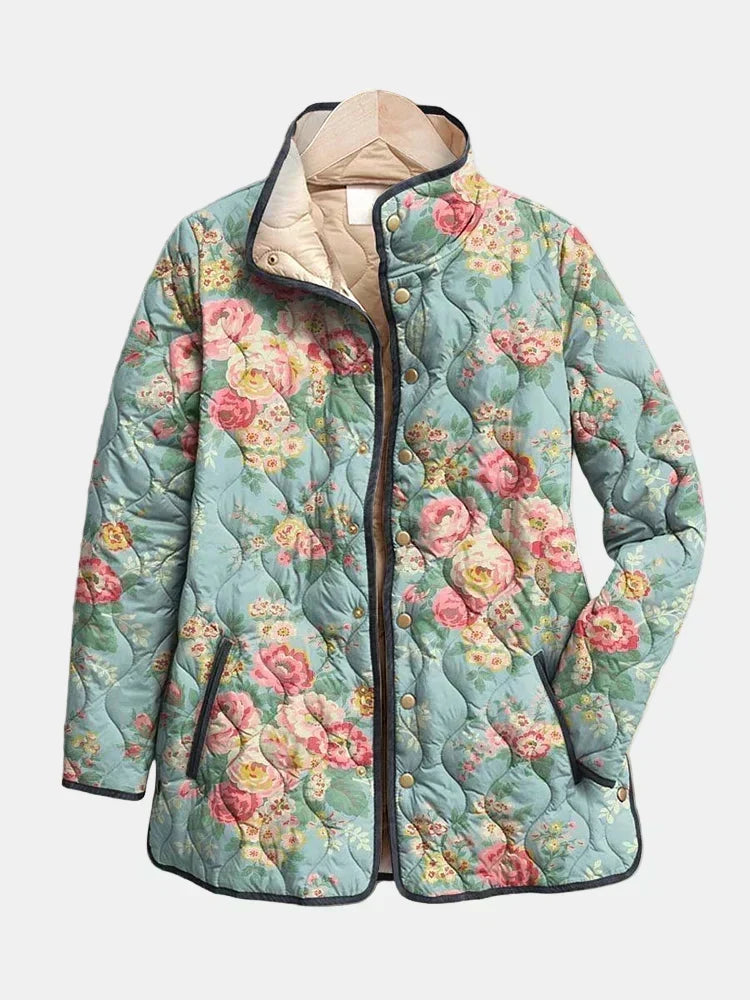 Petalina | Quilted Longline Jacket