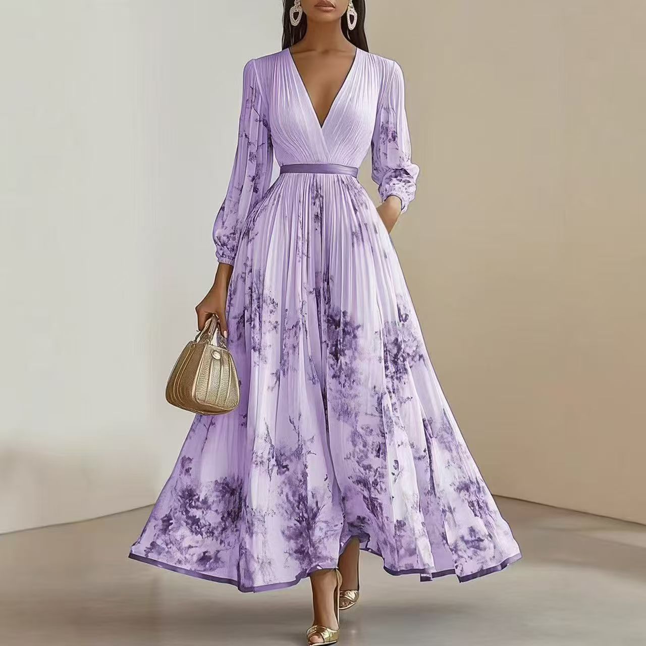 Serenelle | Sleeveless Floral Occasion Dress