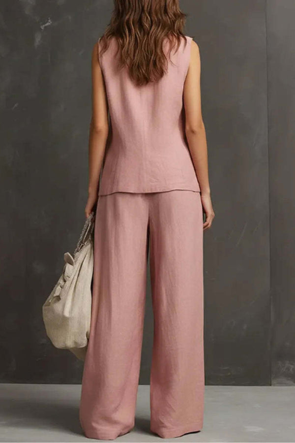 Olivienne | Everyday Linen Two Piece Set