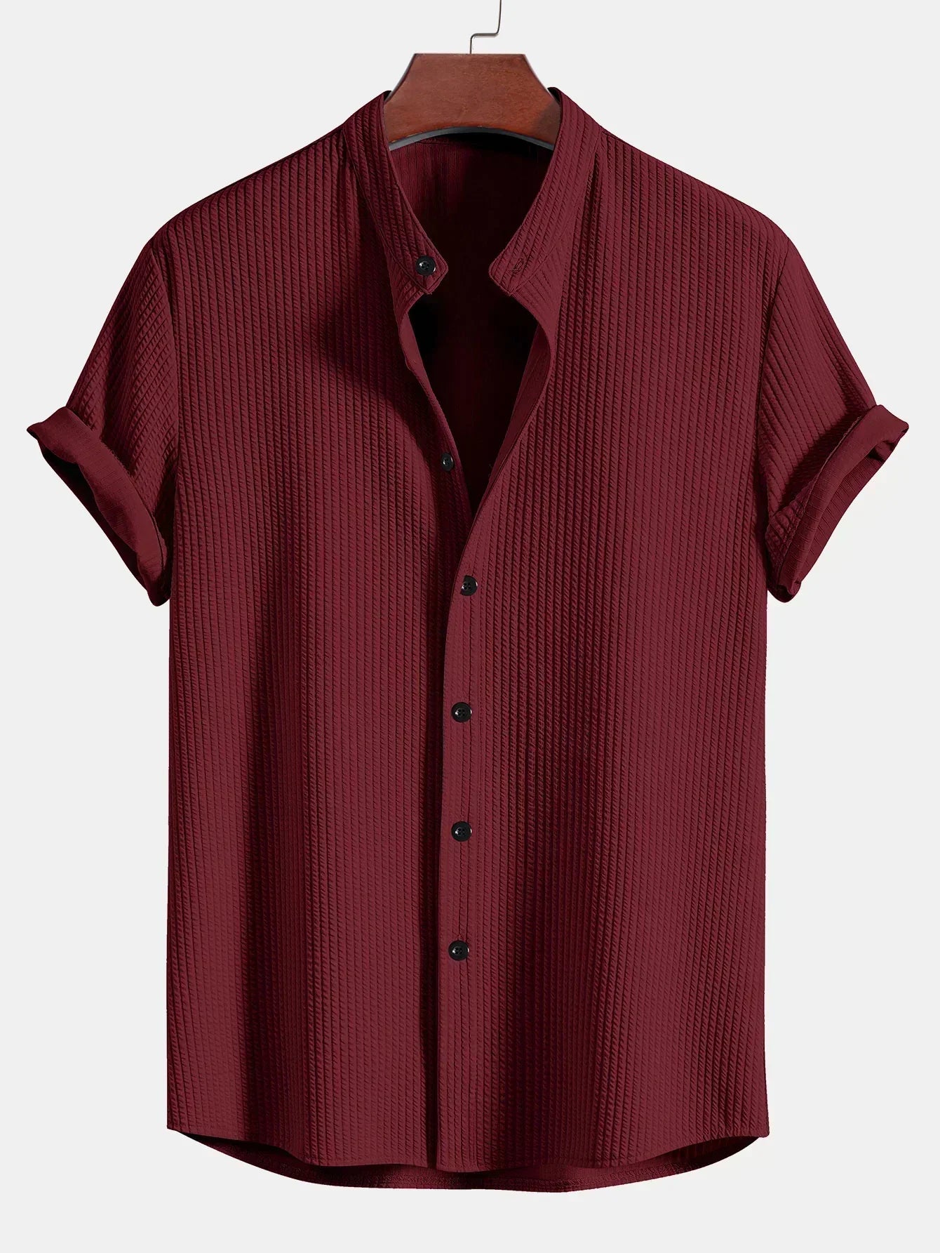 Rhett | Textured Short Sleeve Resort Shirt