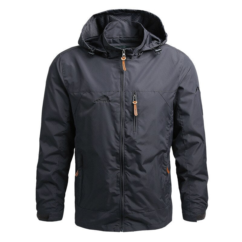 Bertram | Casual Zip Front Hooded Jacket
