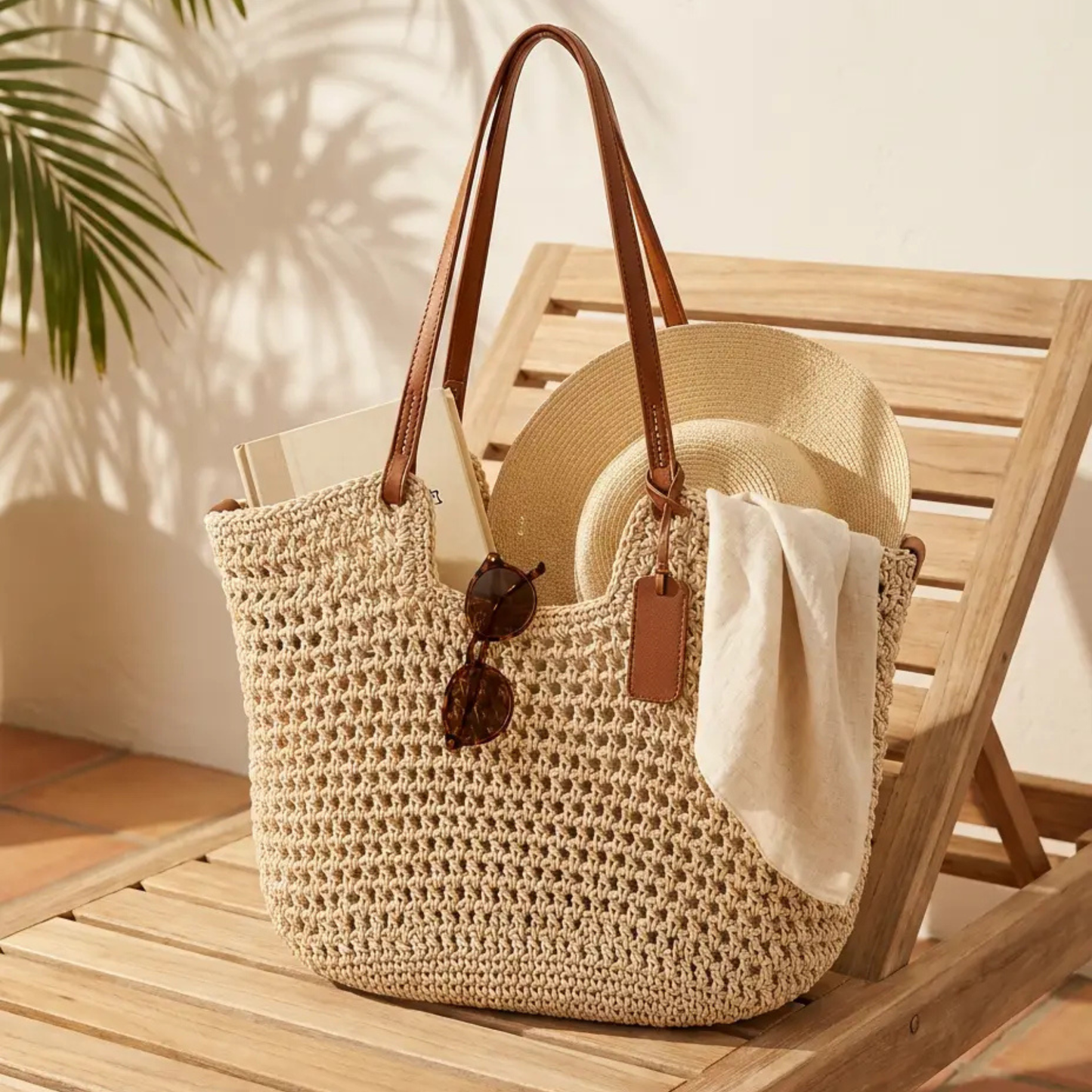 Delsara | Crochet Summer Shoulder Bag