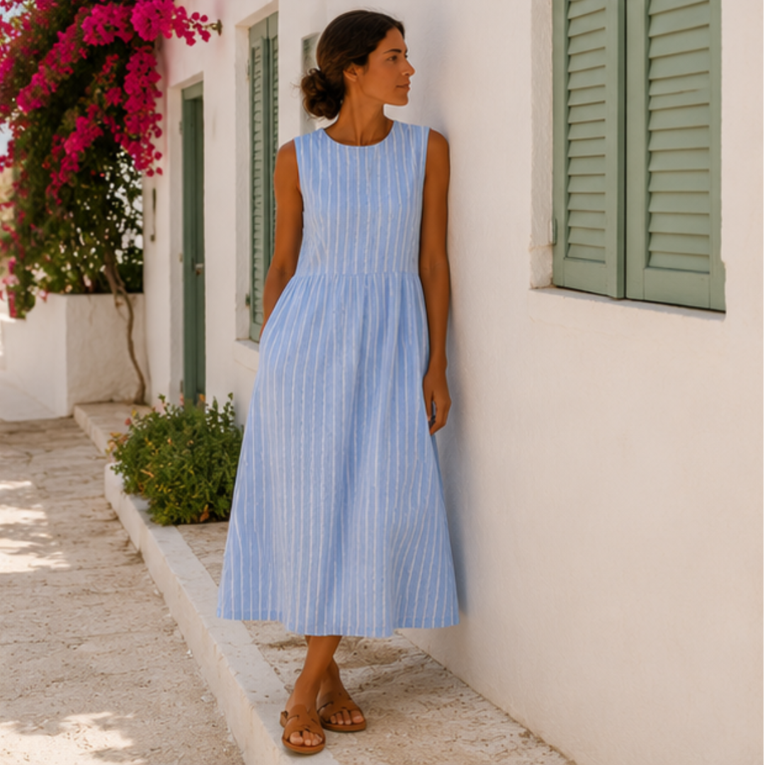 Marielle | Relaxed Stripe Summer Dress