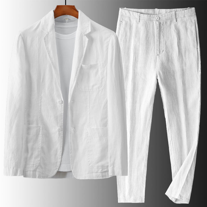 Fairmont | Tailored Linen Suit Set