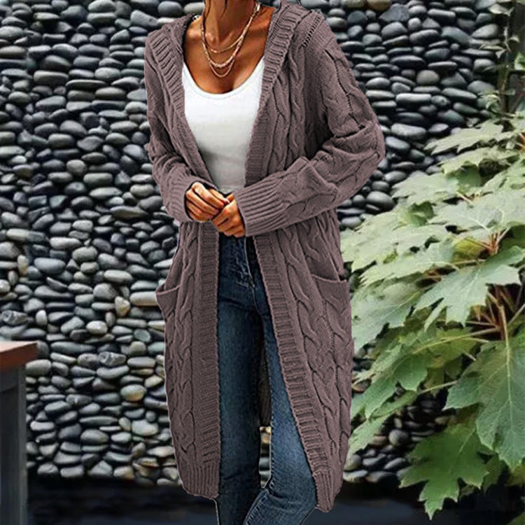 Junivelle | Cable Knit Longline Cardigan