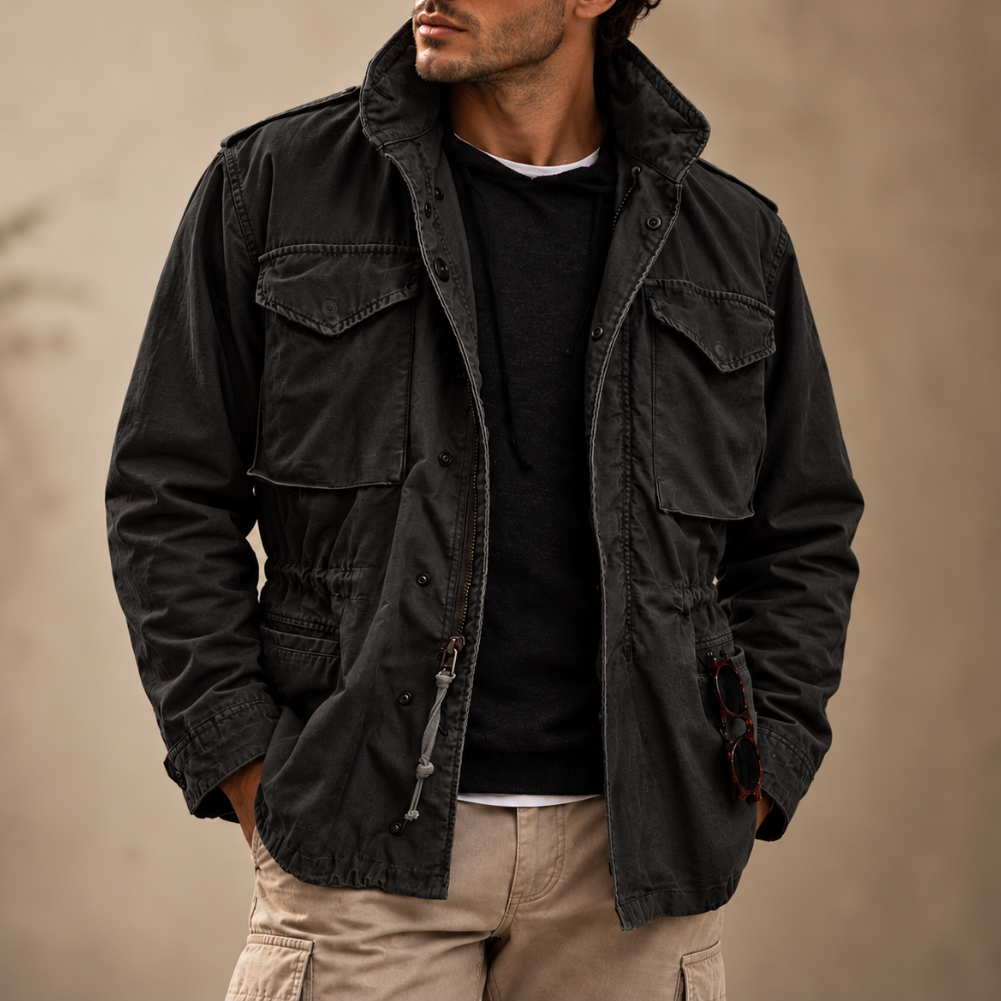Rexton | Casual Stand Collar Field Jacket