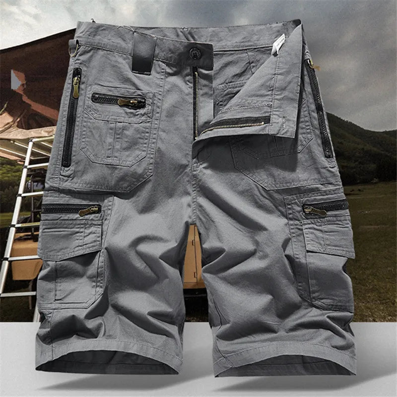 Ashcombe | Tactical Multi Pocket Cargo Shorts