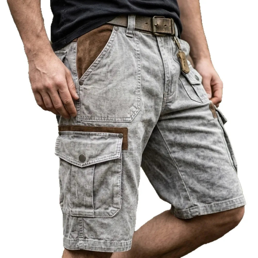 Eldon | Washed Utility Cargo Shorts