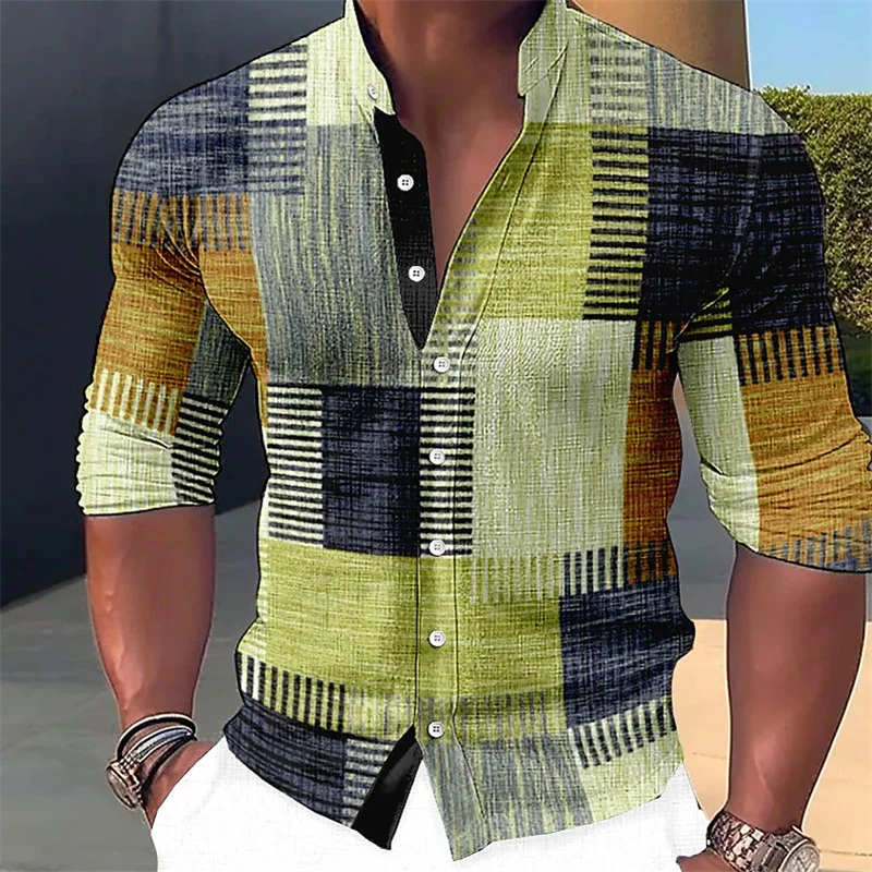 Elian | Patchwork Slim Fit Shirt