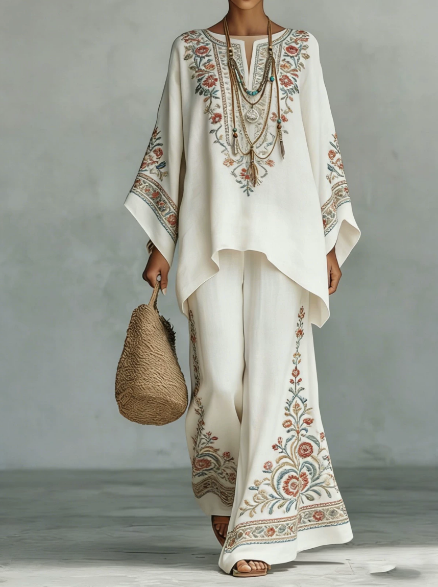 Bellerose | Bohemian Poncho Two Piece Set