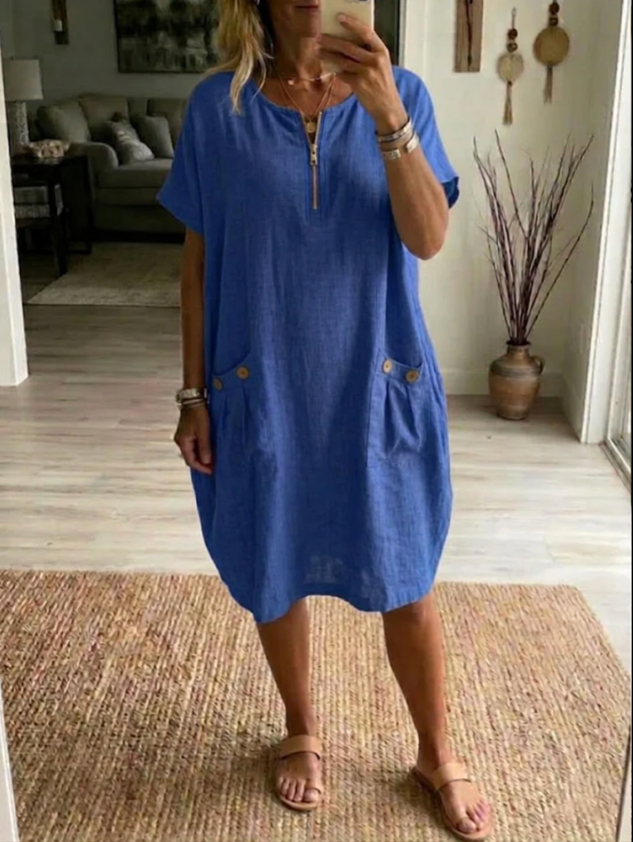 Bellara | Functional Pocket Mini Dress
