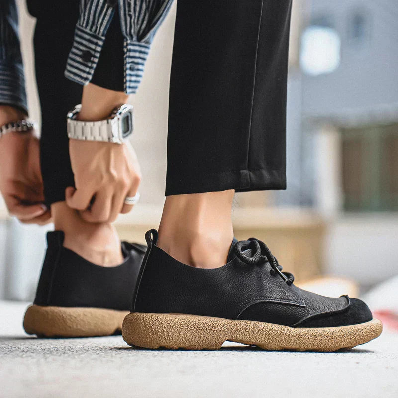 Orson | Vintage Lace Up Casual Shoes
