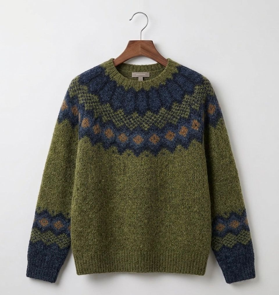 Florrie | Vintage Nordic Knit Sweater