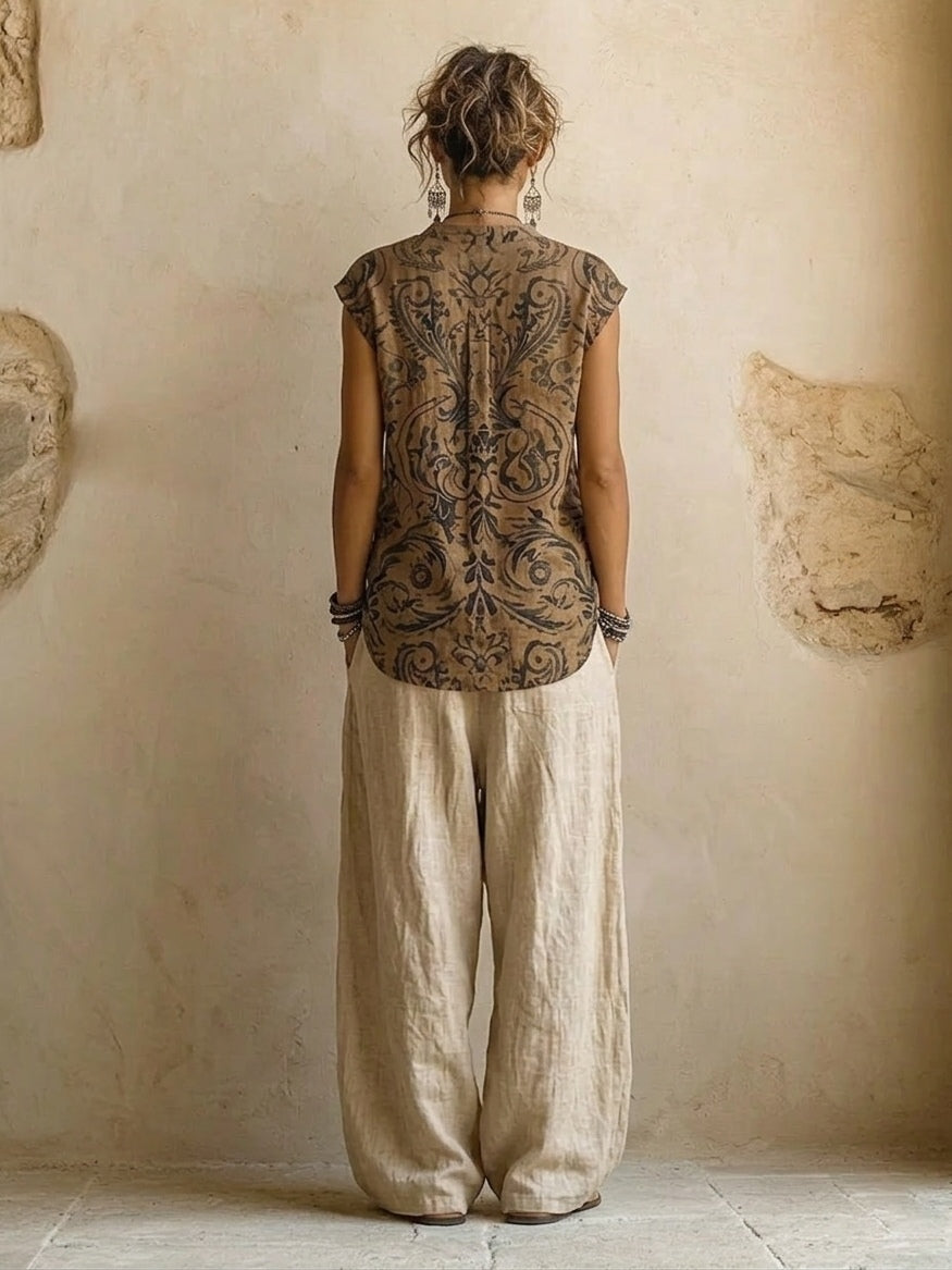 Lenora | Artistic Relaxed Three Piece Set