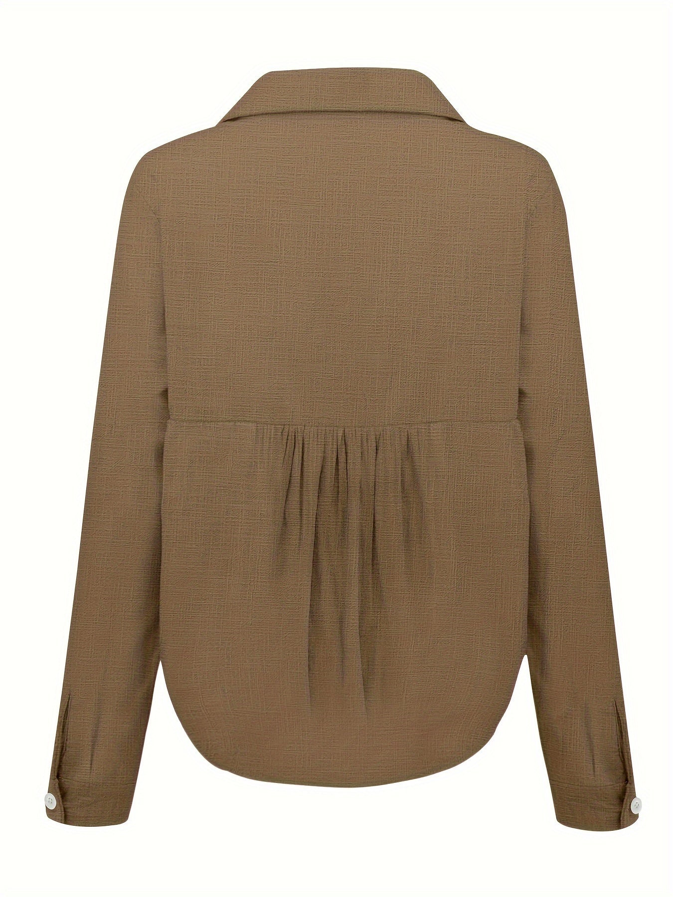 Odette | Casual Long Sleeve Button Blouse