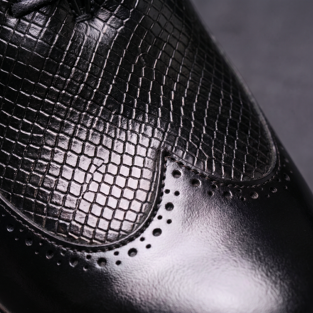 Nolan | Premium Leather Wingtip Shoes