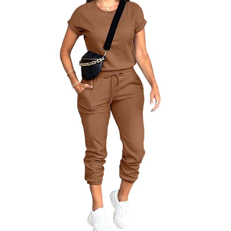 Kaelis | Casual Top and Jogger Set