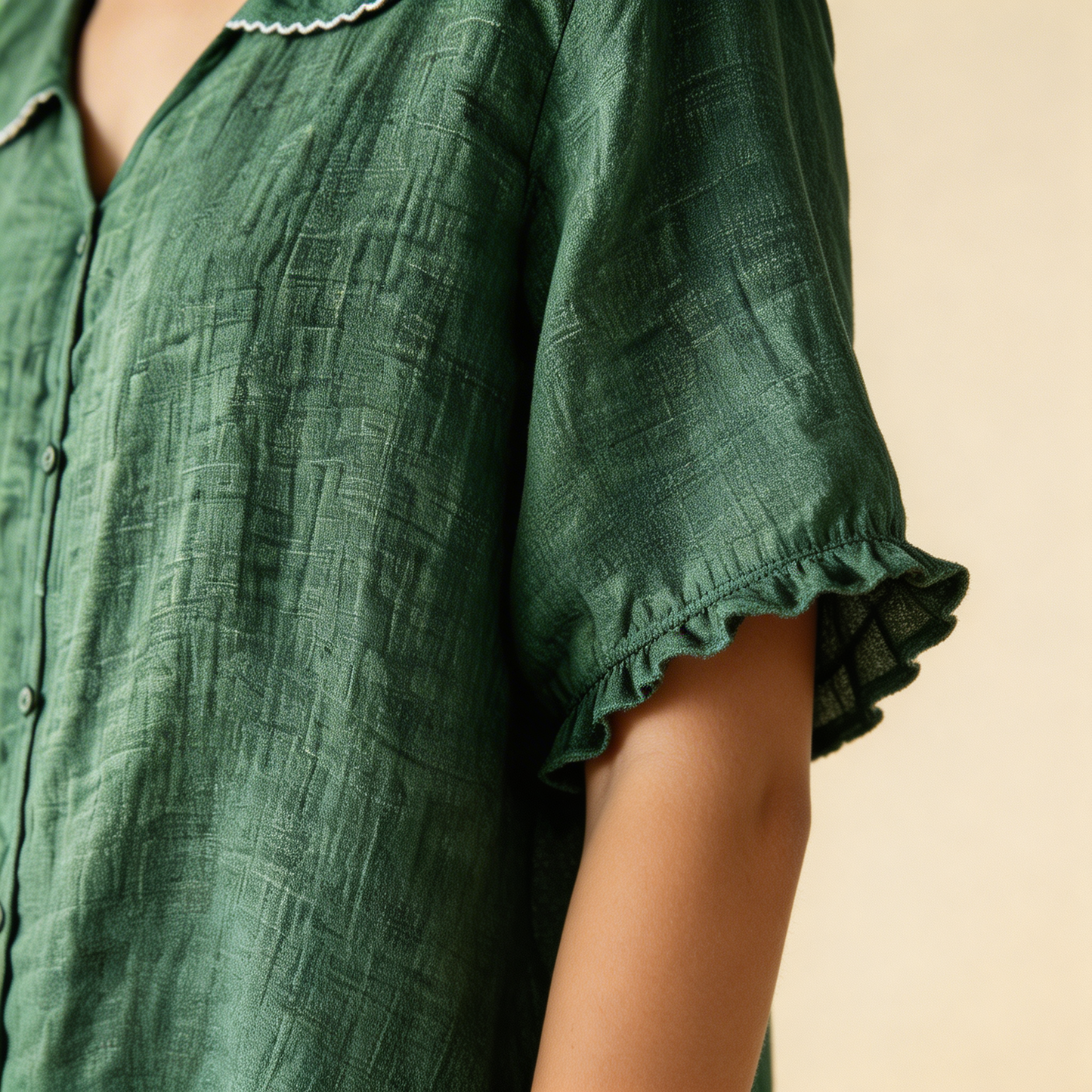 Dovelle | Vintage Collar Everyday Blouse
