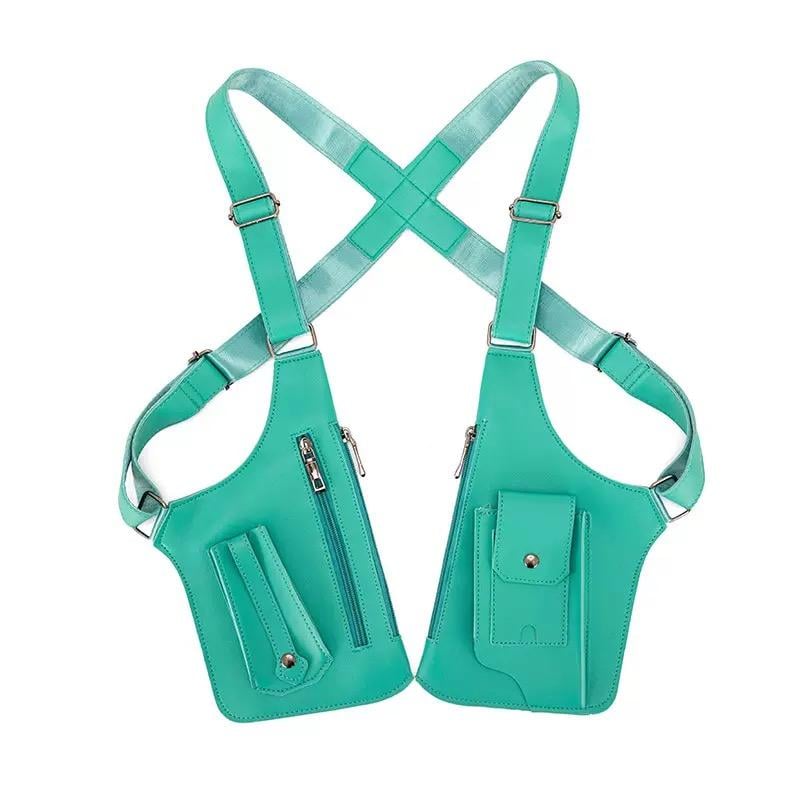 Pellax | Streetwear Adjustable Strap Dual Holster Chest Bag