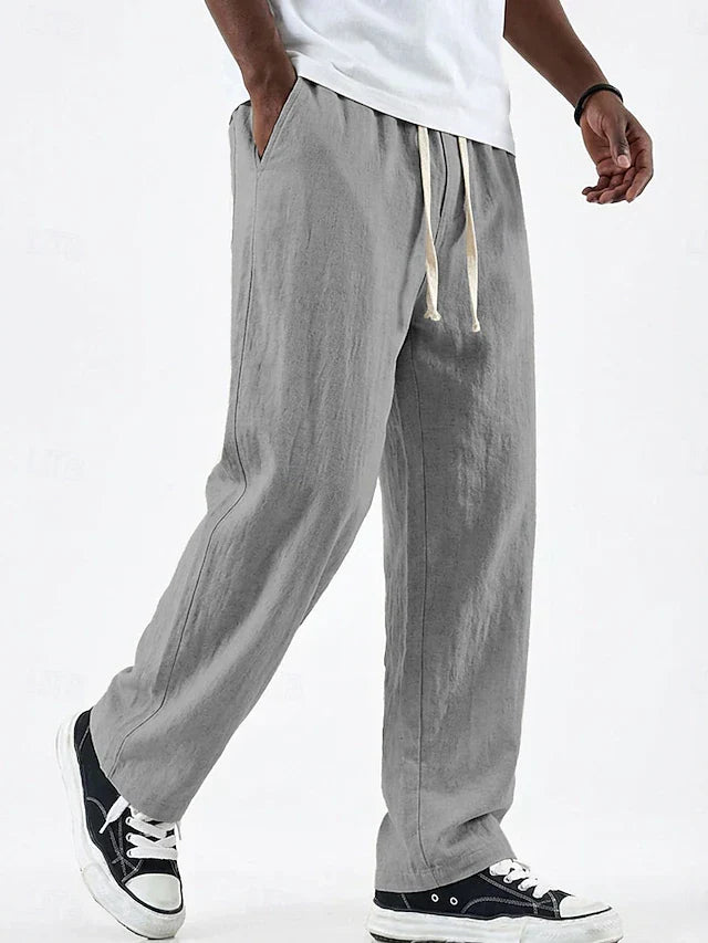 Mirevon | Lightweight Elastic Waist Trousers