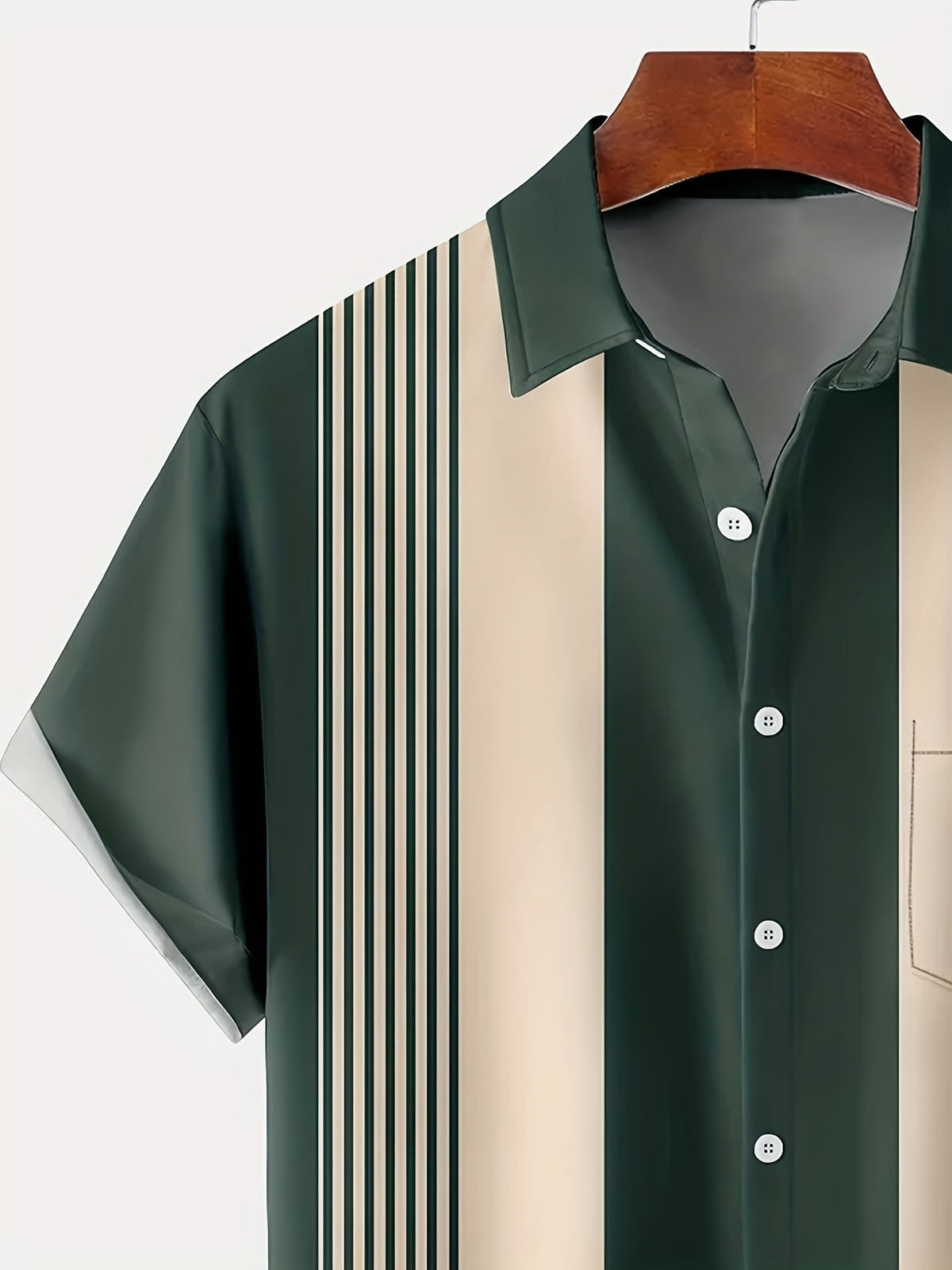 Aster | Retro Stripe Resort Shirt