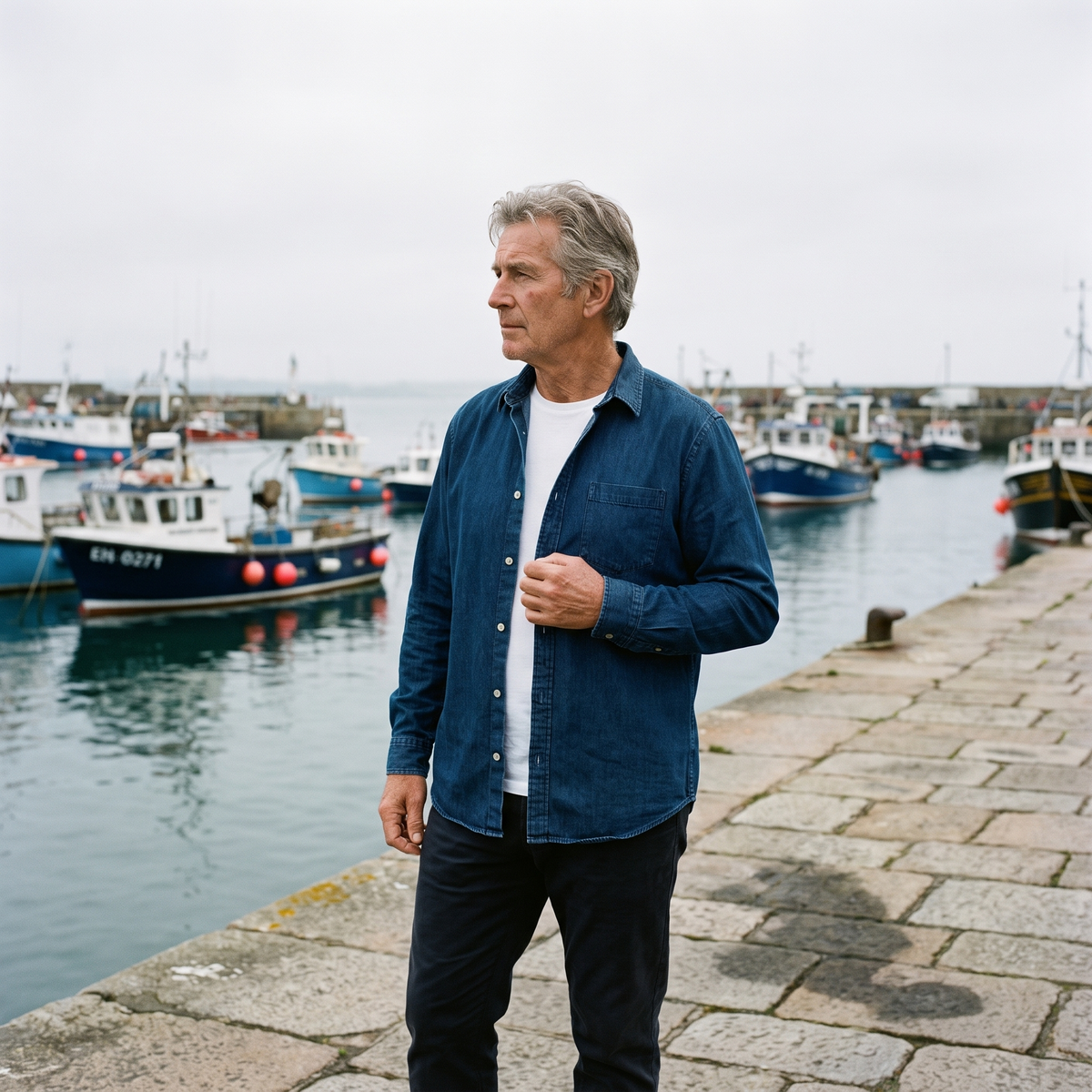 Orrick | Casual Washed Denim Shirt