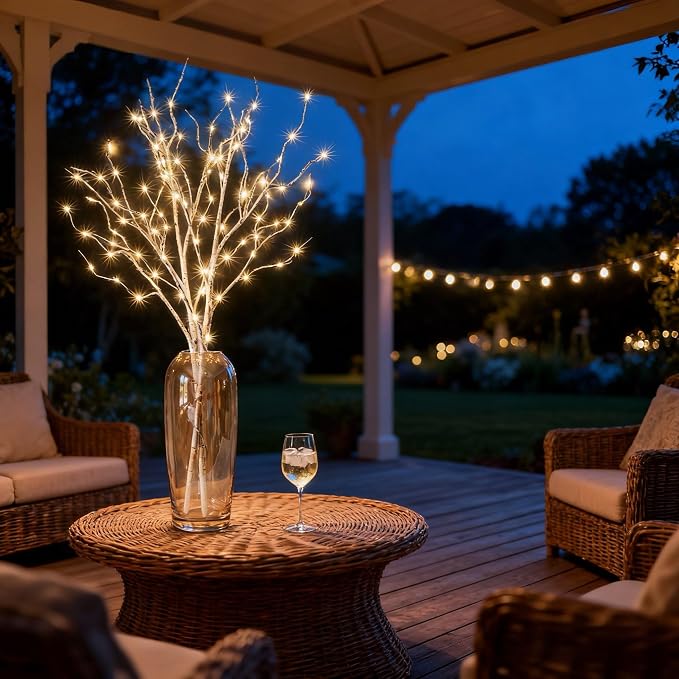 Brixton | Warm Glow LED Twig Lights