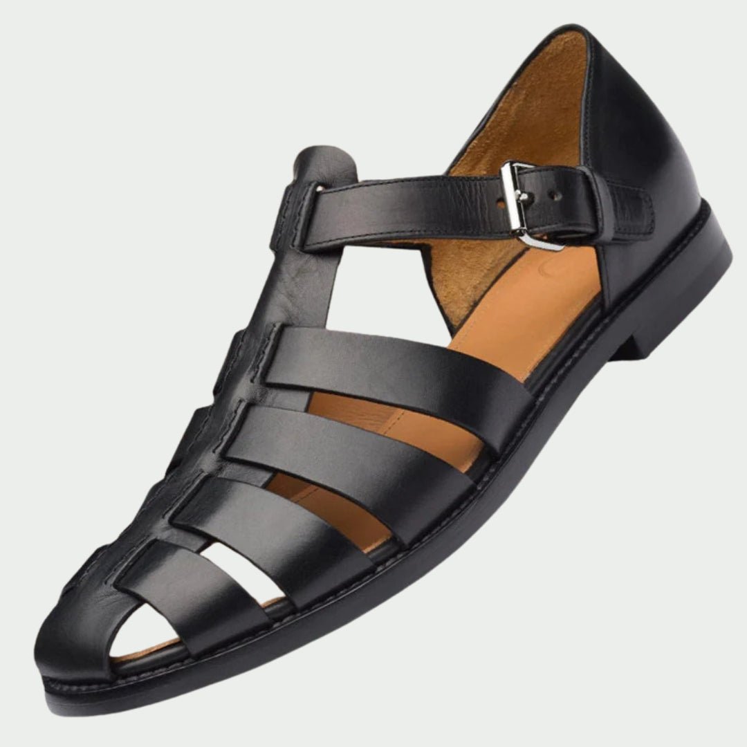 Torven | Vintage Cutout Leather Shoes