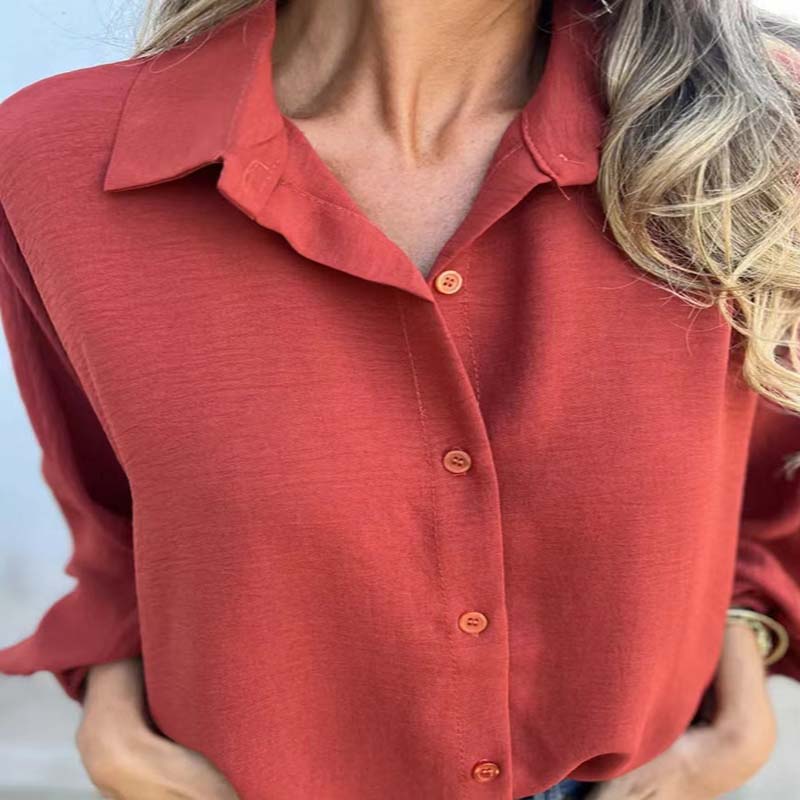 Zythera | Loose Fit Collared Blouse