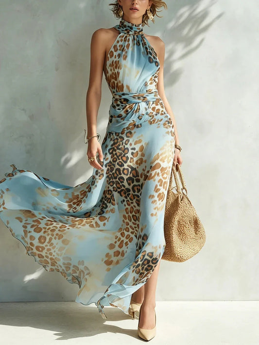Mirabelle | Elegant Animal Print Dress