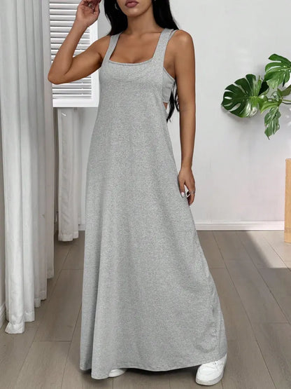Celandra | Relaxed Fit Sleeveless Maxi Dress