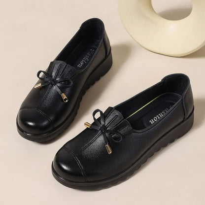 Gwenora | Bow Front Everyday Loafers