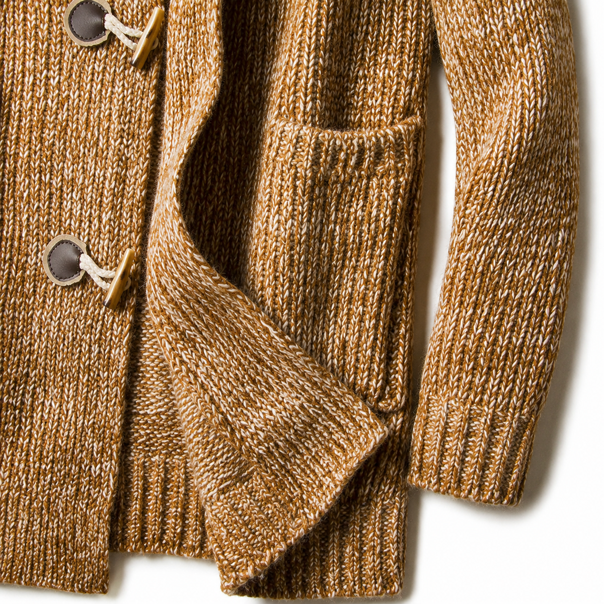 Aldren | Hooded Toggle Knit Cardigan