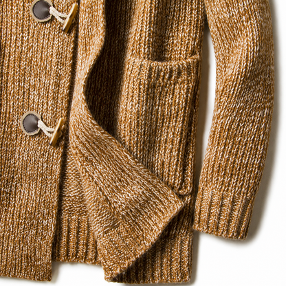 Aldren | Hooded Toggle Knit Cardigan