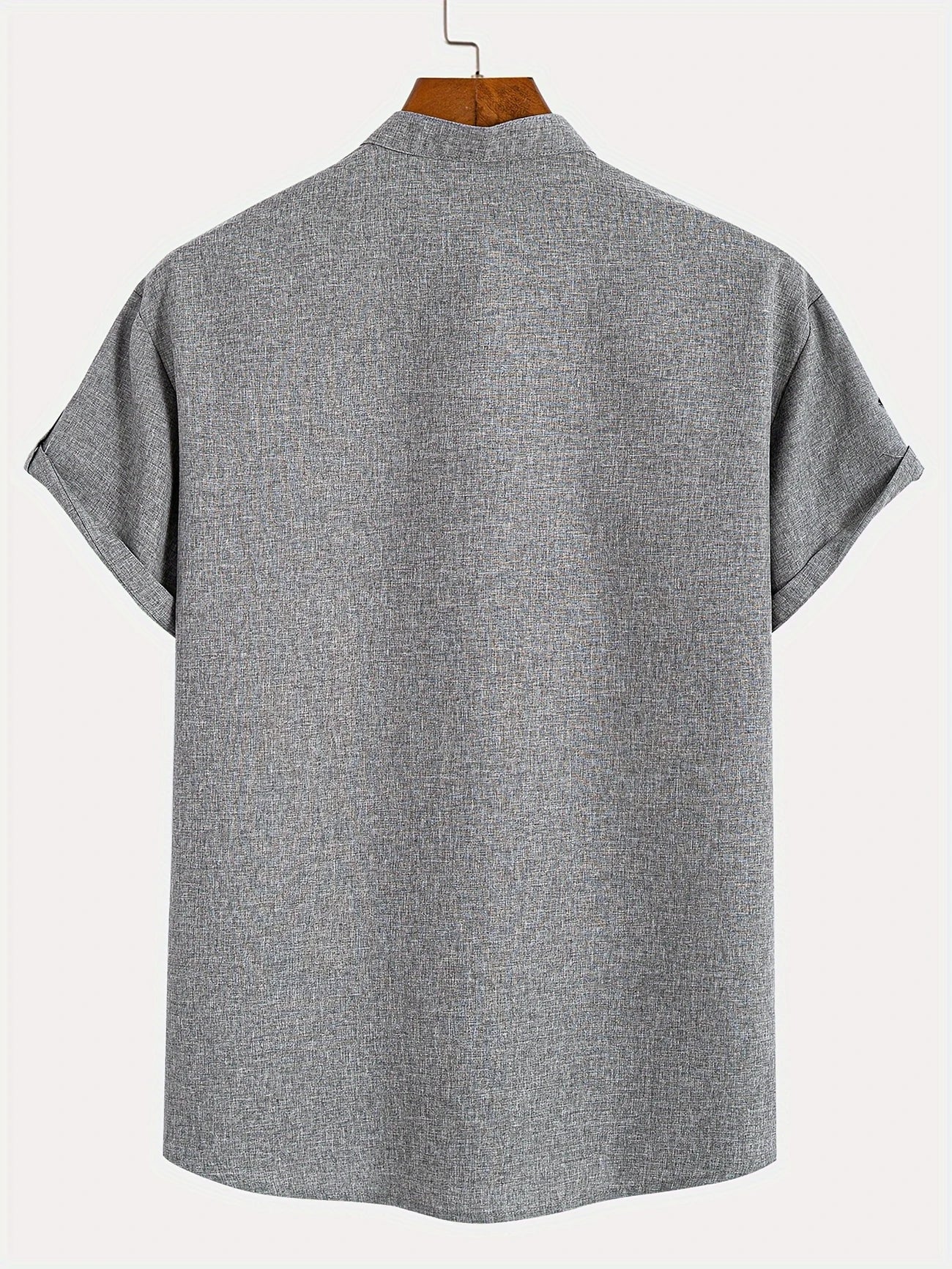 Tavrion | Henley Collar Casual Summer Shirt