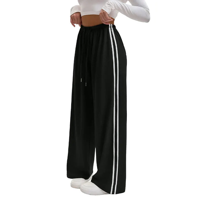 Varelline | Side Stripe Drawstring Pants