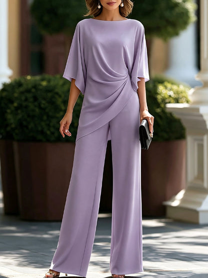 Valeska | Batwing Sleeve Two Piece Pantsuit