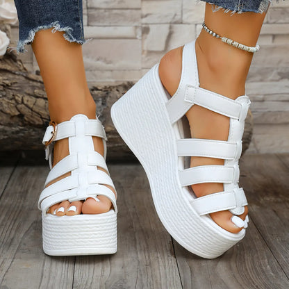 Olivara | Lightweight Platform Strap Sandals