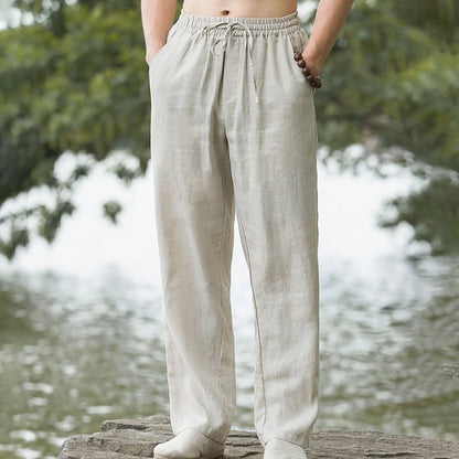 Ethan | Relaxed Linen Drawstring Pants