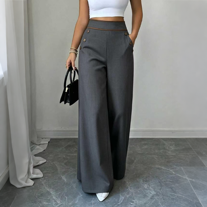 Seleneva | Elegant Wide Leg Trousers