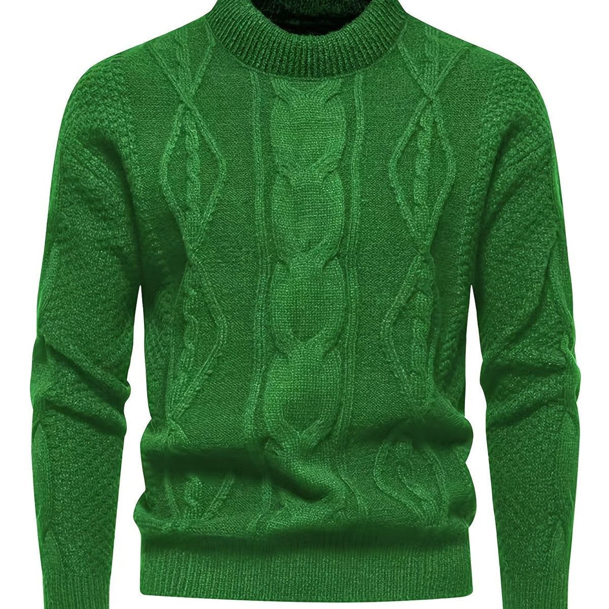 Gannon | Classic Mock Neck Knit Sweater